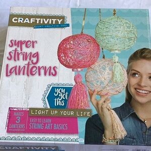 Super String Lanterns craft